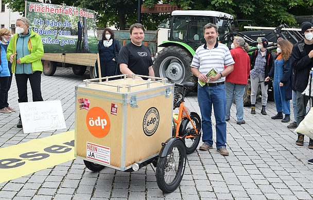 ÖDP für den Erhalt des MUNA-Walds bei Schierling und Langquaid